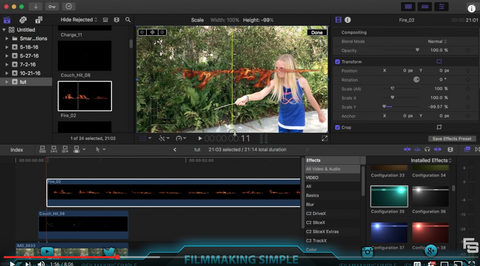 Final Cut Pro Explosion Effect