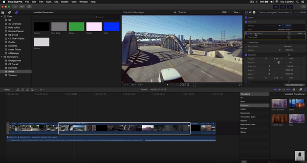 how to install transitions in final cut pro x
