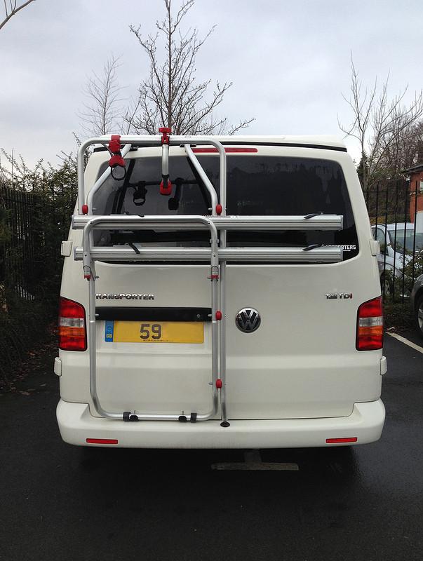 vw transporter bike rack