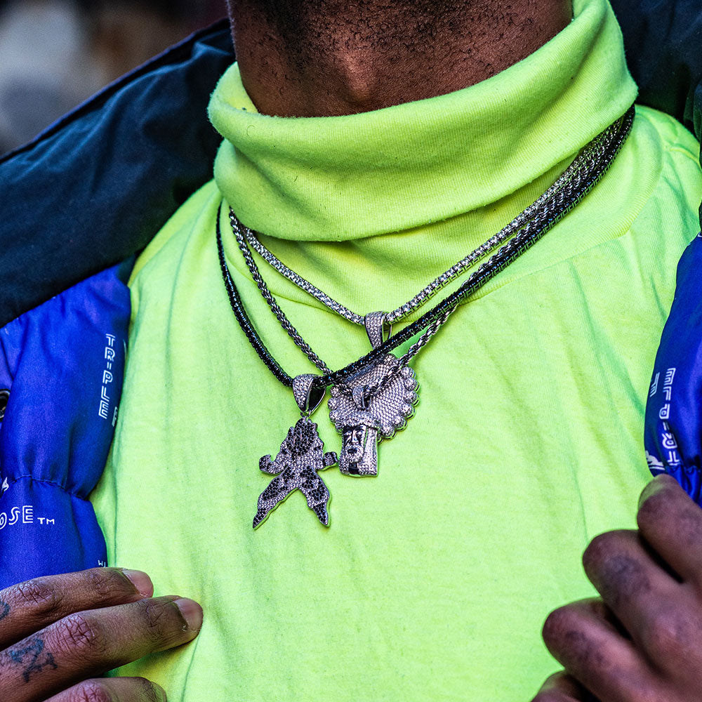 A hip-hop pendant is the true bling of your jewelry