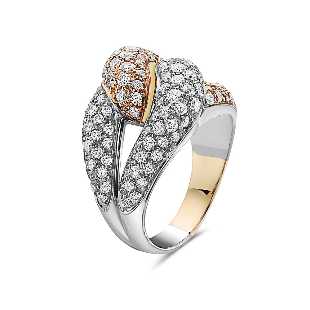 PAVE DIAMONDS RING BY SEVEN50 