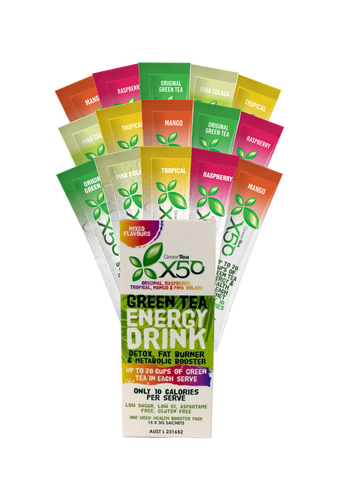 Buy Tribeca's X50 Green Tea Energy Drink
