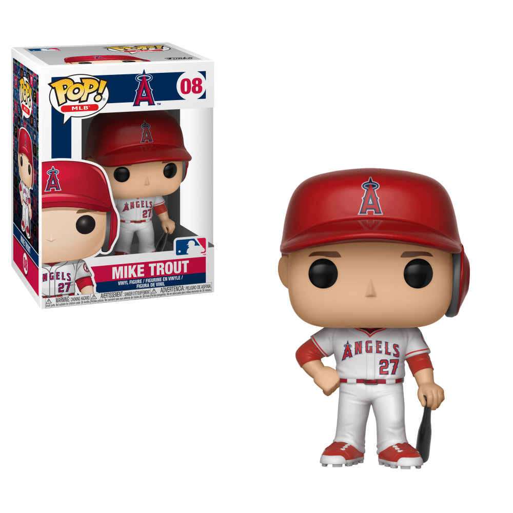 mike trout funko pop