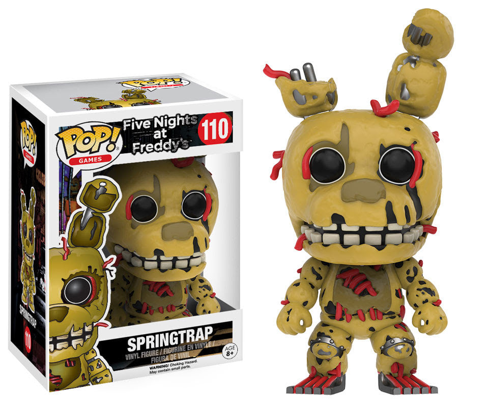 Pop Games Five Nights At Freddy S Springtrap Tom S Model