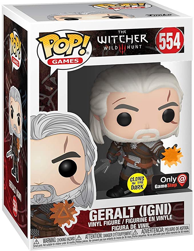 funko pop the witcher geralt