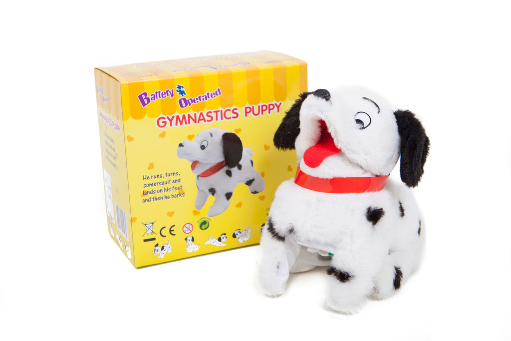 somersault dog toy