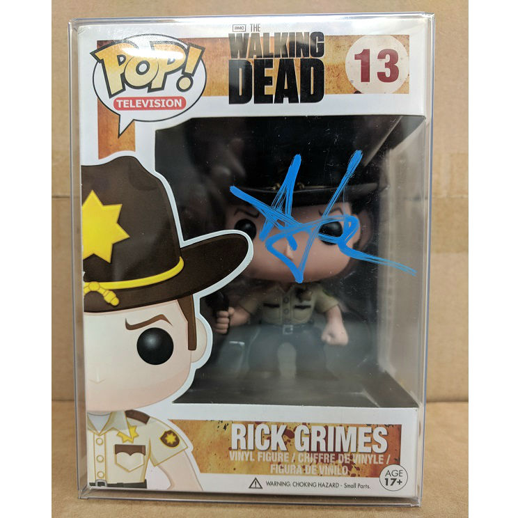 the walking dead rick grimes pop vinyl figure