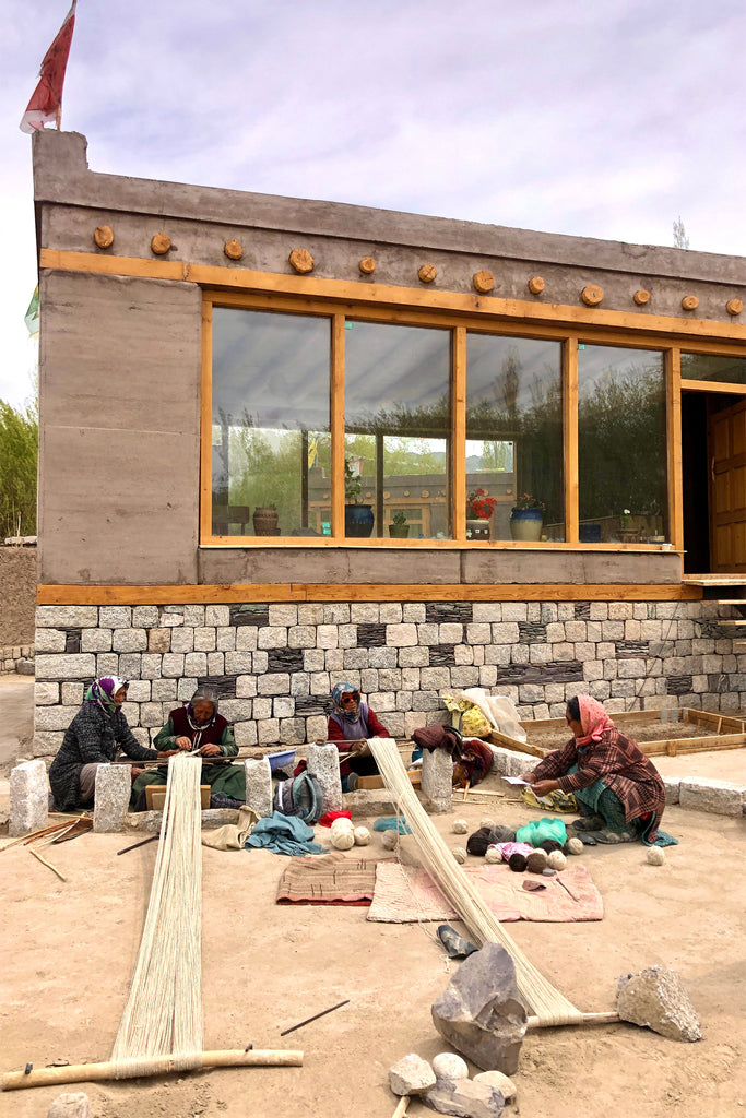 Weaving Traditional Textiles on the Backstrap Loom in Ladakh