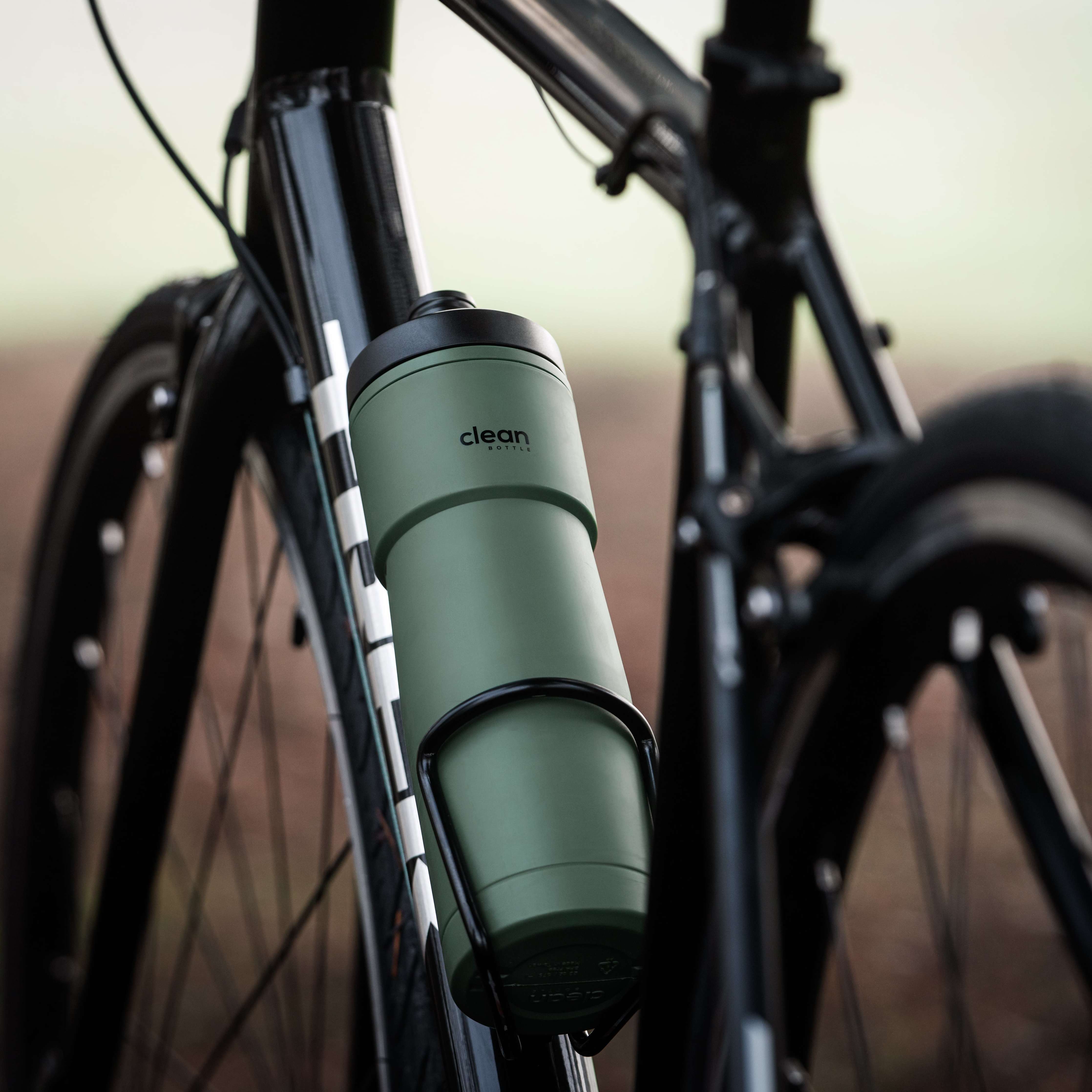 The Clean Hydration Co Insulated Bike Water Bottle | Easy Clean Nozzle,  Easy Squeeze | Cycling Runni…See more The Clean Hydration Co Insulated Bike