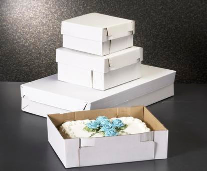 Bulk or Wholesale - Square Corrugated Cardboard Box – Bakers Authority