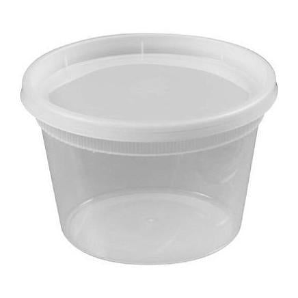 12 oz Plastic Deli Containers - 500 count, Buy Now