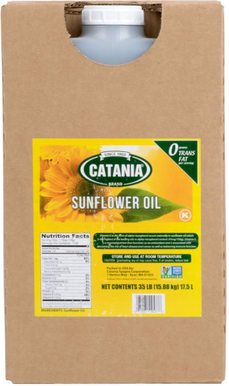 Buy Safflower Oil, High Oleic Expeller Pressed Online, 35 Lb. Container