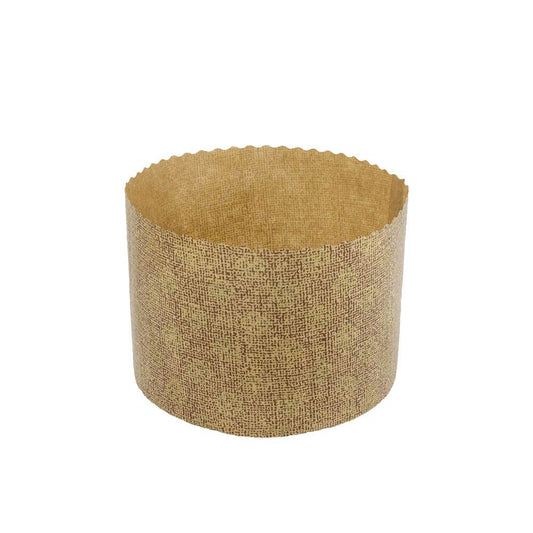 Novacart Corrugated Kraft Paper Baking Ring Mold 7 7/8 x 2 3/8