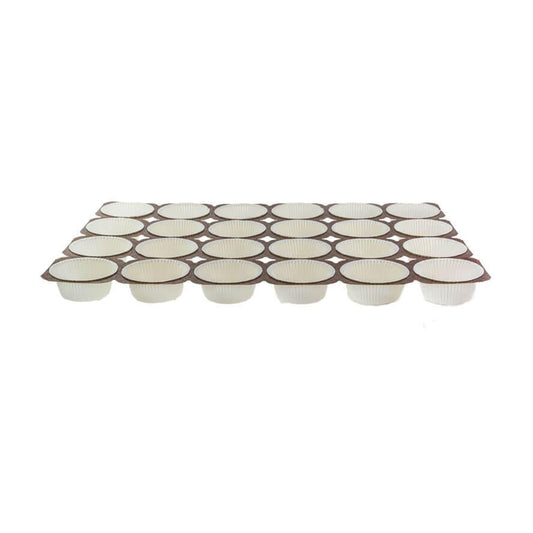 MEDORO TRIANGLE CAKE & PIE SLICE TRAYS - DISPOSABLE-ALC