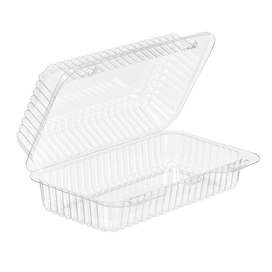 Clear Hinged Take out Containers - Wilson Wholesale Supply