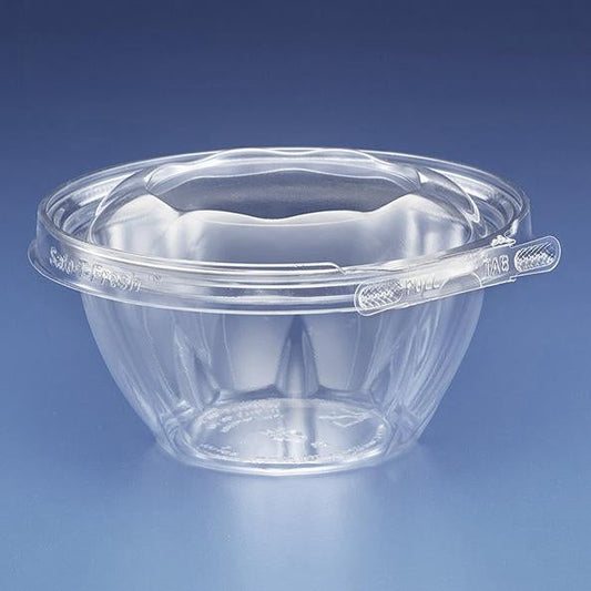 Dart SafeSeal 64 oz. Plastic Tamper-Resistant, Tamper-Evident Bowl with  Flat Lid - 100/Case