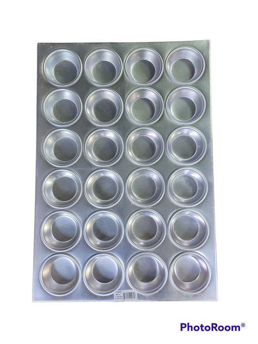 Wholesale 6 Cups Muffin Pan- 10 L- Silver SILVER
