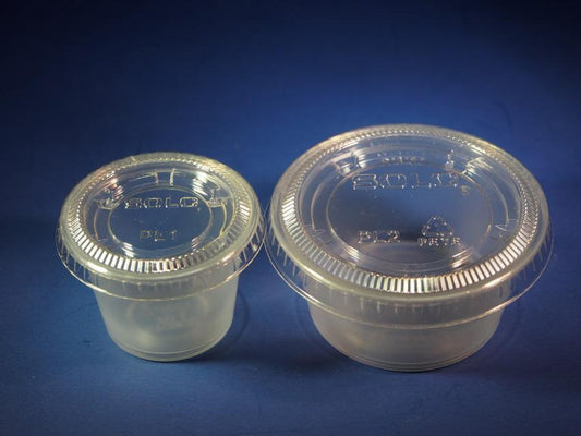 CM Plastic Sauce Cups 2 oz. - 2500/Case