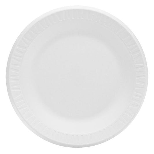 100 Pack 6.25 Inch Clear Plastic Disposable Plates
