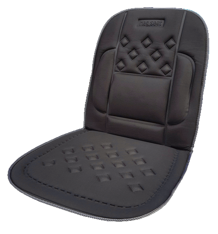Car Seat Support Cushion 24 Air Flow Pockets 8 Magnets Back