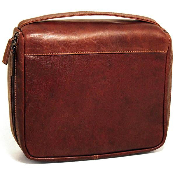 large leather dopp kit