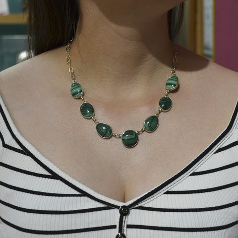 Collar de Malaquita