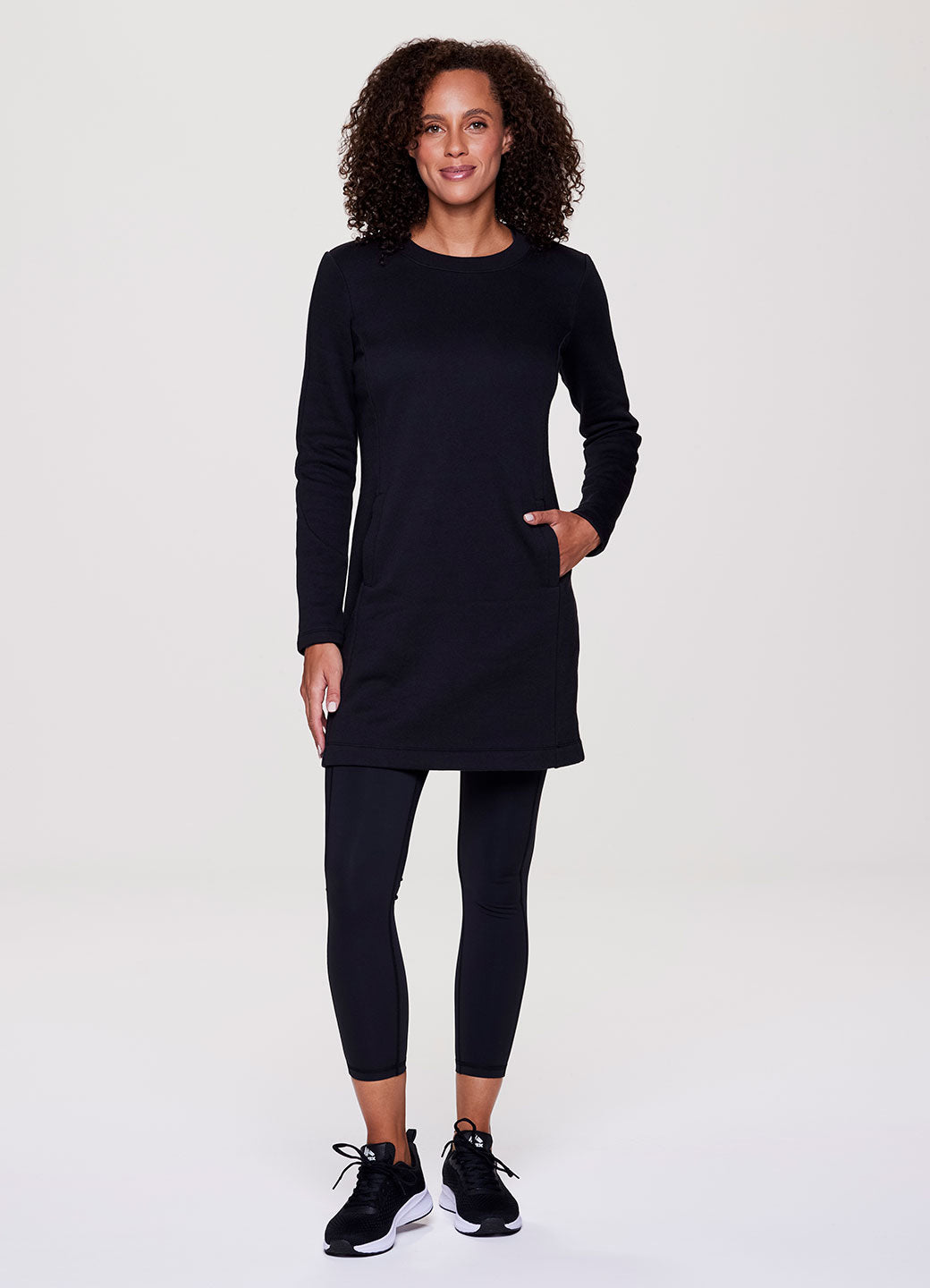 Prime Fleece Crewneck Dress