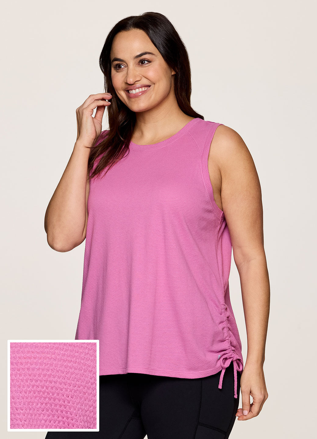 Plus Day Dreamer Ruched Tank