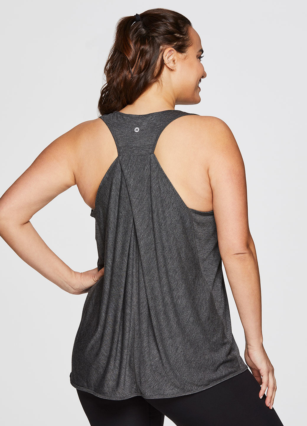 Plus Prime Relaxed Twist Back Tank Top