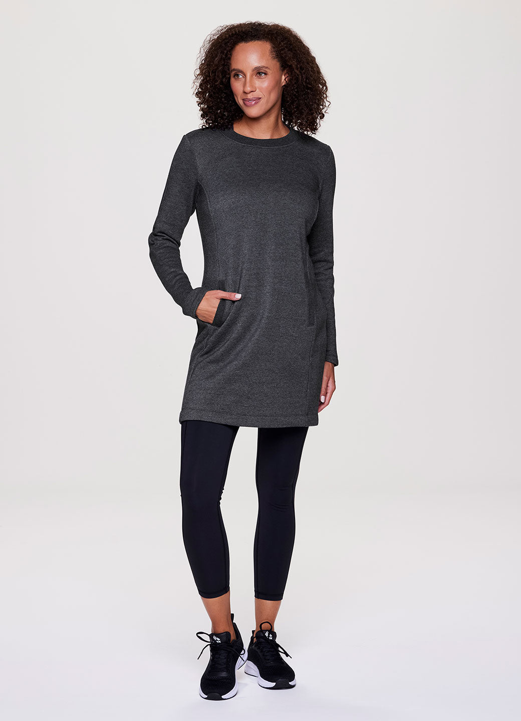 Prime Fleece Crewneck Dress