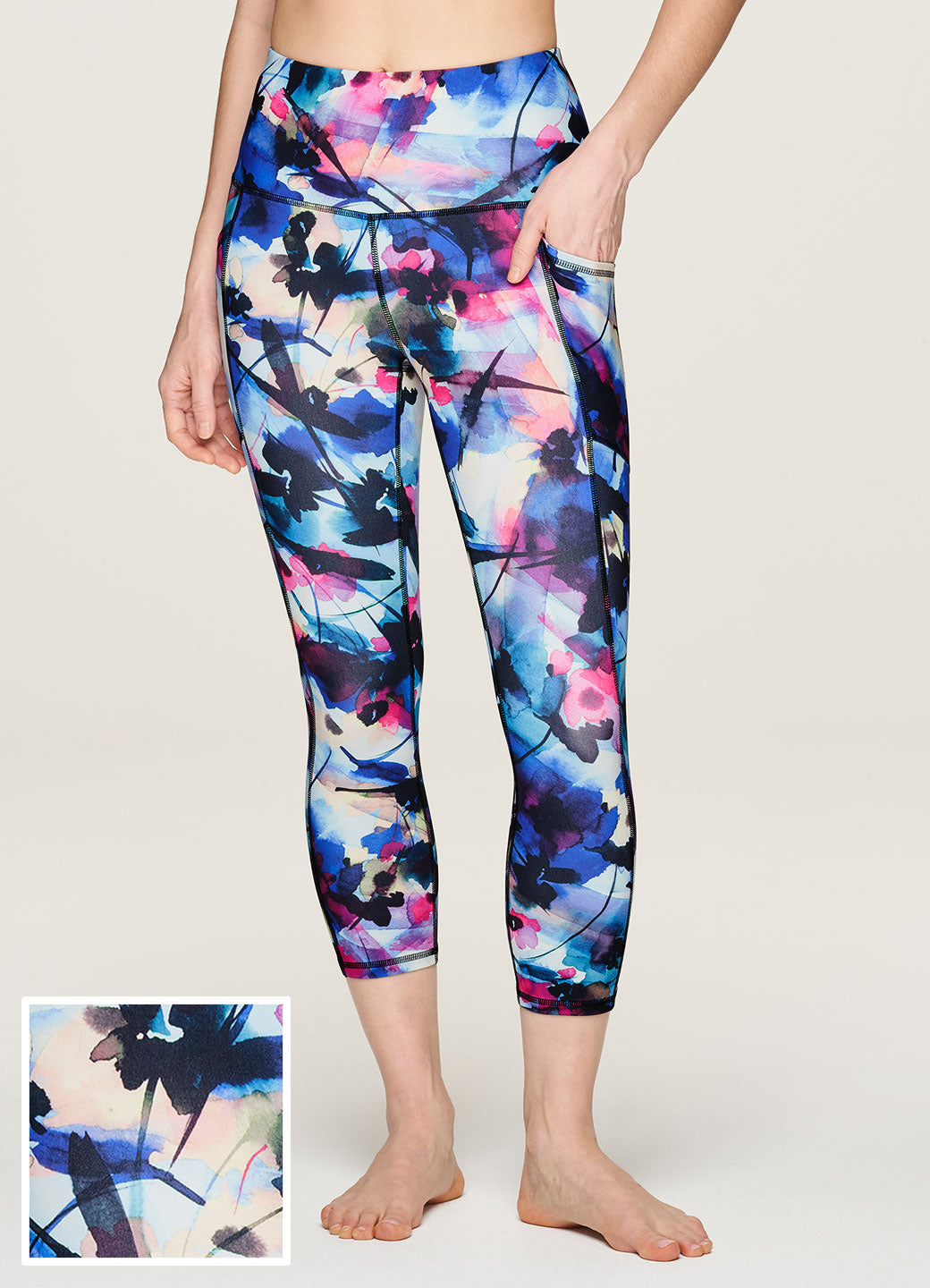 Floral Fun Super Soft Capri