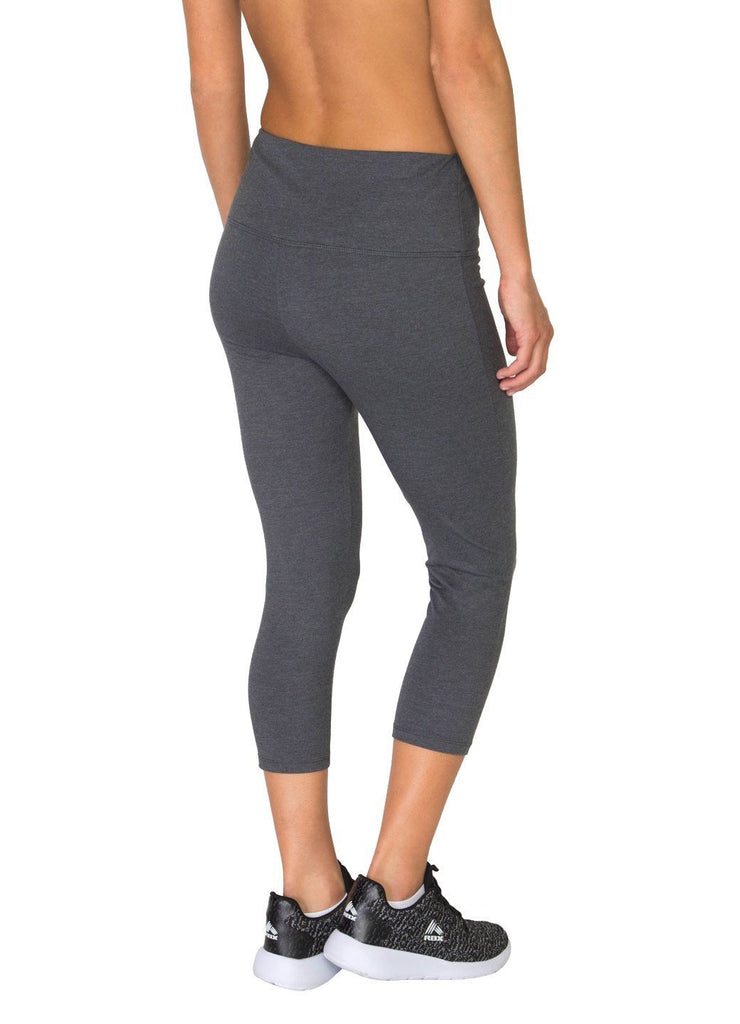 Prime Cotton Spandex Tummy Control Capri – RBX Active