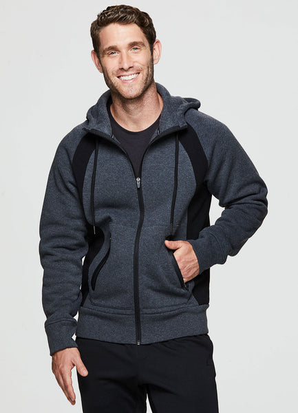 Prime Blocked Fleece Full Zip Hoodie – RBX Active