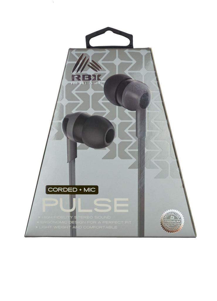 Pulse Active In Ear Headphones With Microphone Rbx Active - rbx multi