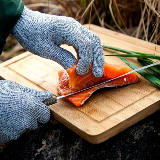 Polyethylene Food-Safe Cut Resistant Safety Gloves With EN388