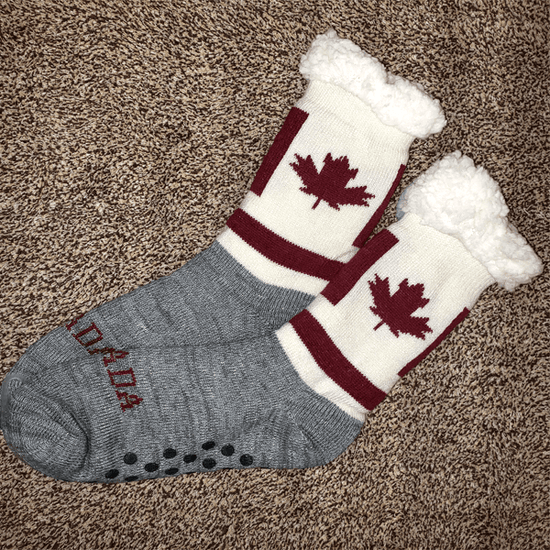 3 Pairs: Comfy Feet Sherpa Slipper Socks – Deals Club Canada