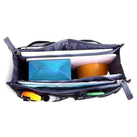 Amazon.com: SMART CARRY Purse Organizer Insert with Handles, Handbag & Tote  Shaper, Made in USA, VEGAN Leather, ORGANIZER/WALLET : Clothing, Shoes &  Jewelry