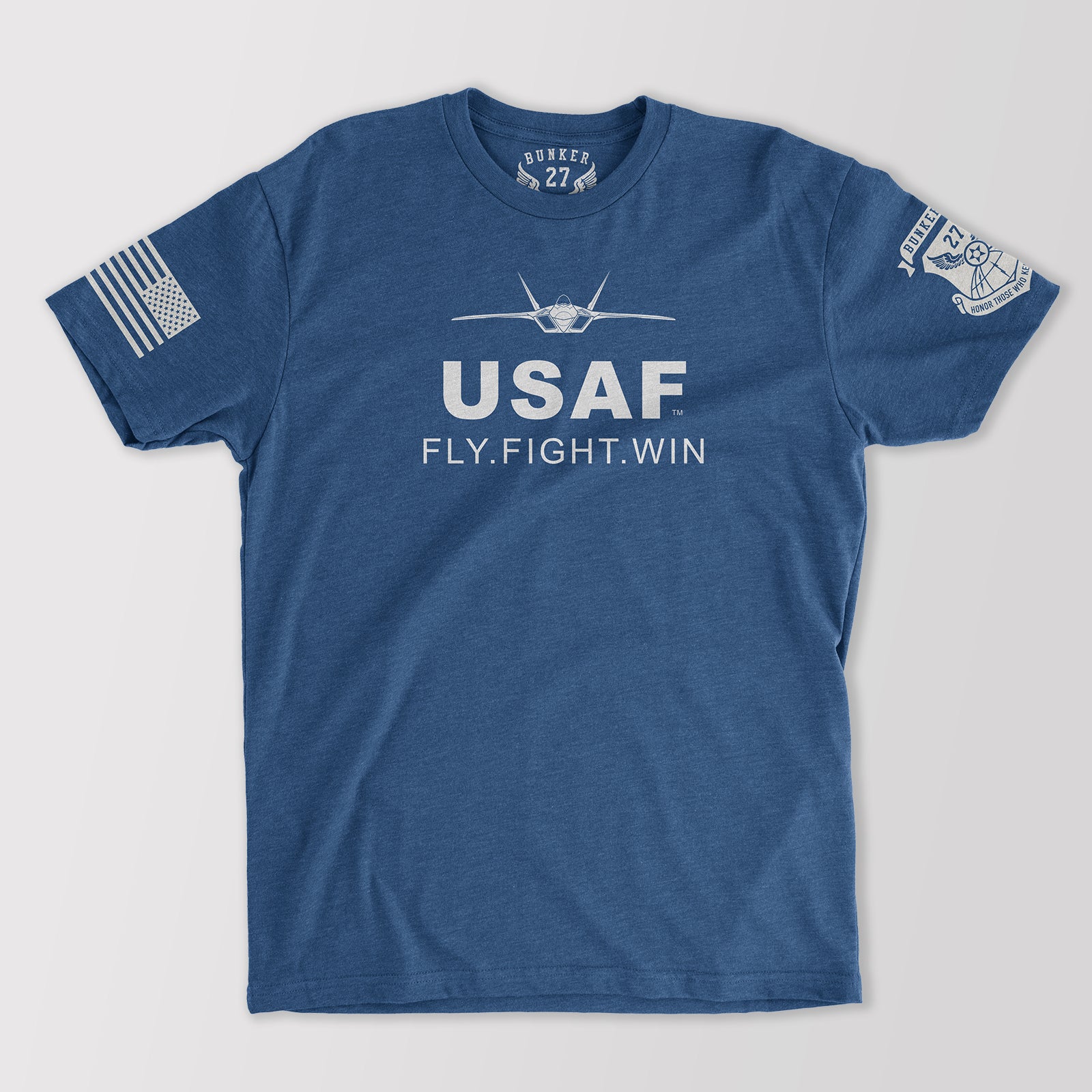 Official U S Air Force Logo T Shirt Bunker 27