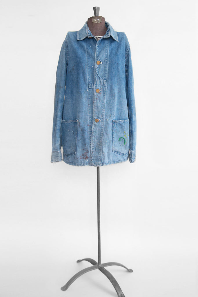 womens denim chore coat