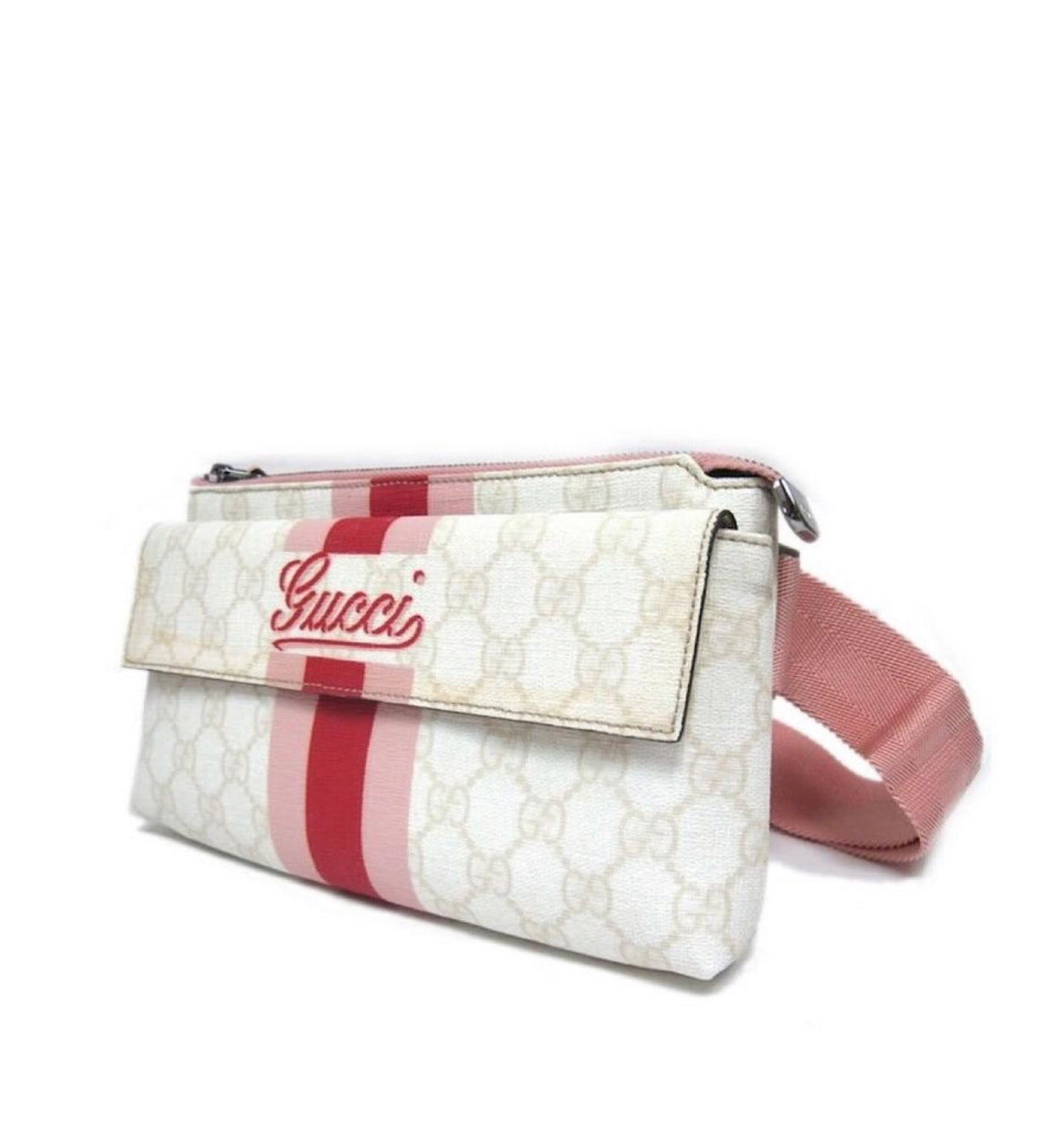 pink fanny pack gucci