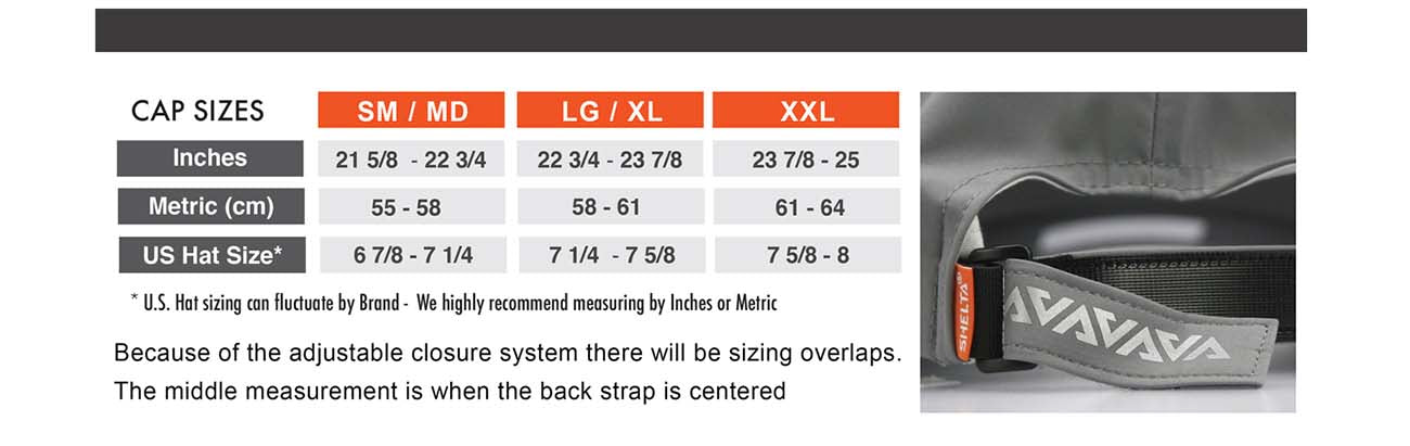 Shelta Hat Size Chart – Sheltahats