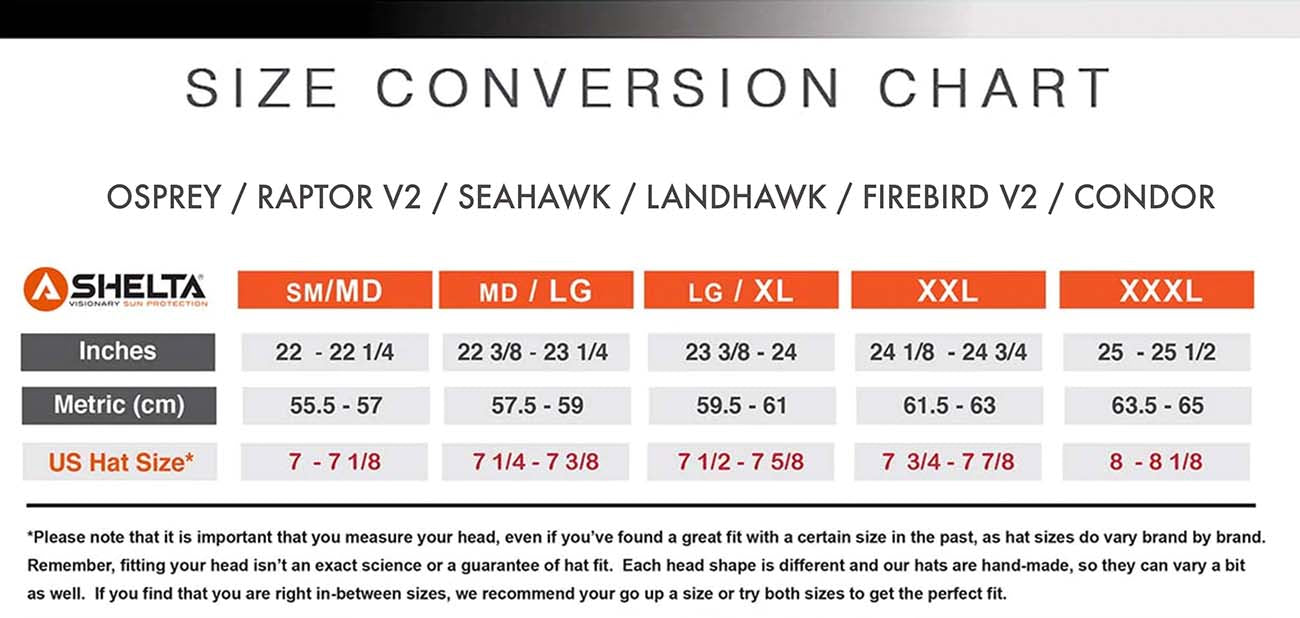 Hat Sizing Chart