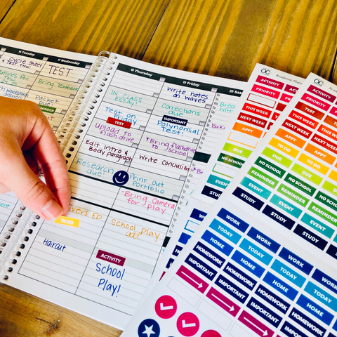 School/College Planner Stickers