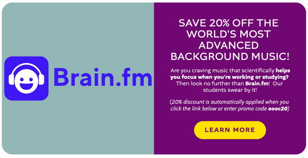 Save 20% on Brain.fm
