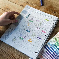 Monthly Calendars and Note Pages Help With Long-Range Planning!