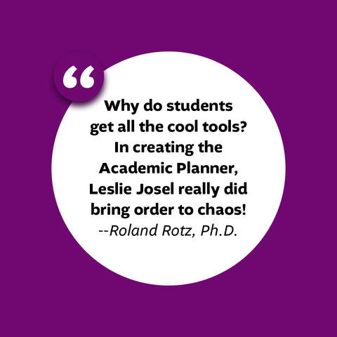 what professionals are saying about the academic planner: a tool for time management