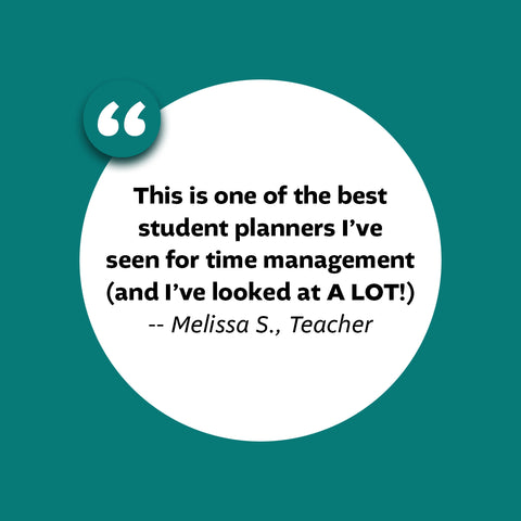 what teachers are saying about the Academic Planner: A Tool For Time Management®