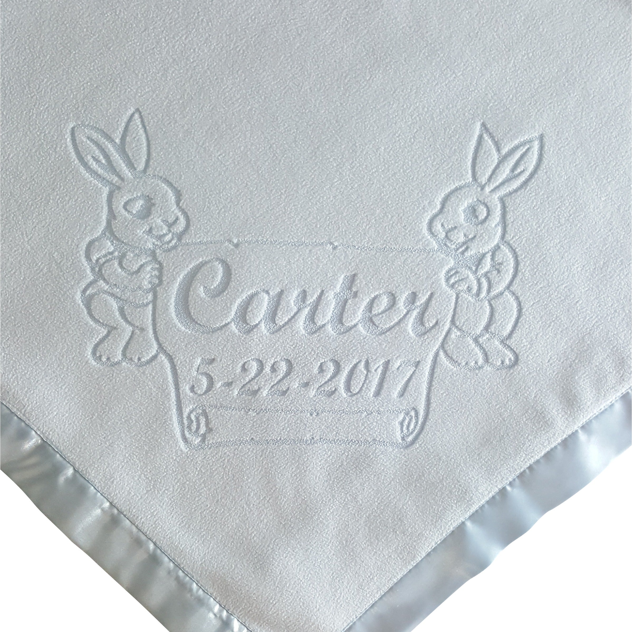 large personalized baby blankets