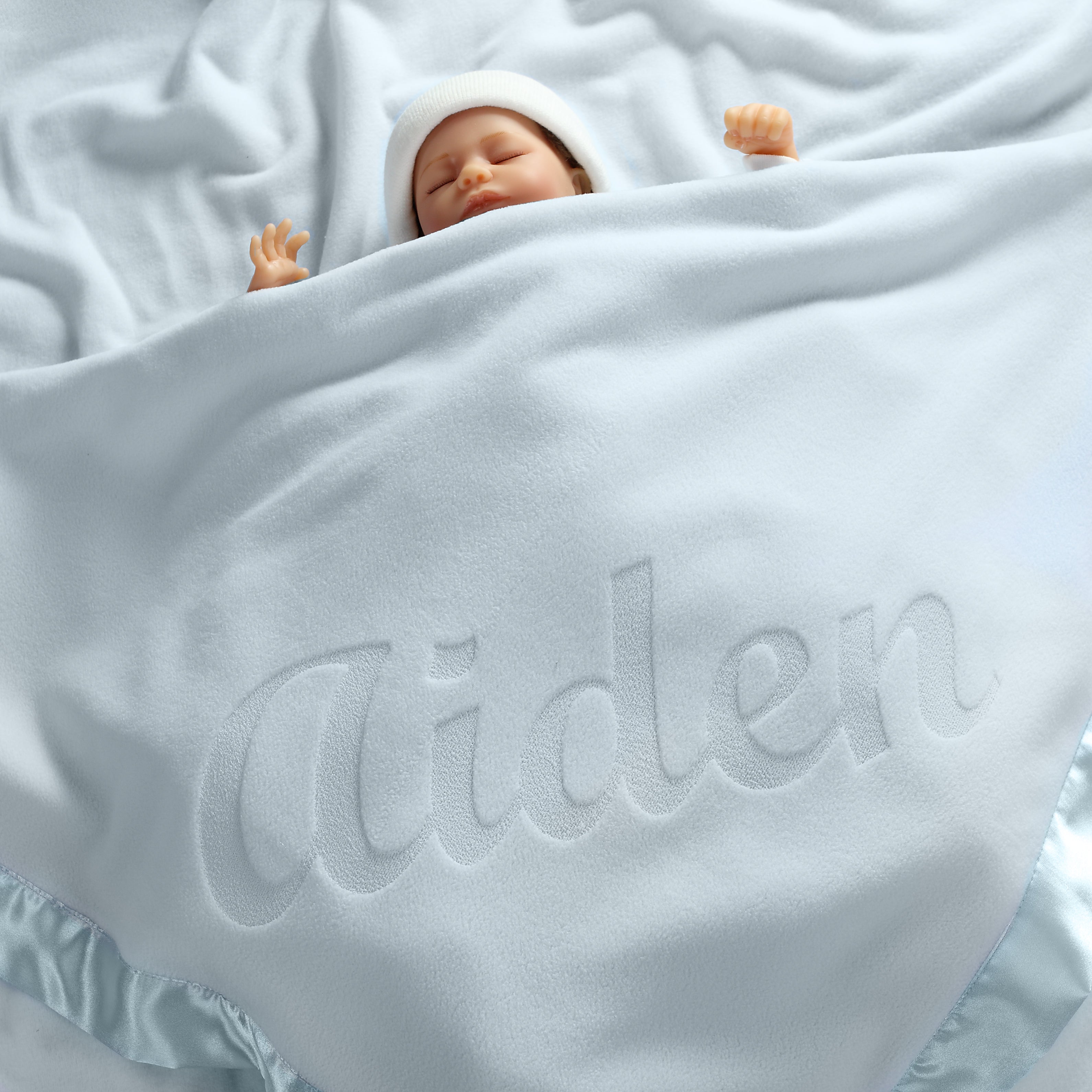 large personalized baby blankets