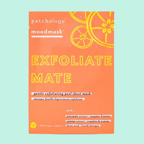 exfoliate mate sheet mask